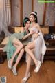 XIUREN No.4952: Tang An Qi (唐安琪) & Lu Xuan Xuan (陆萱萱) (93 photos)